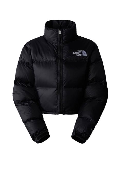 nuptse short down jacket woman black THE NORTH FACE | NF0A5GGEGOG1
